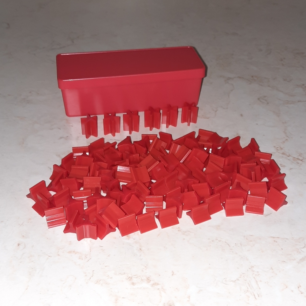 Castle Risk Vintage Game Replacement Pieces RED